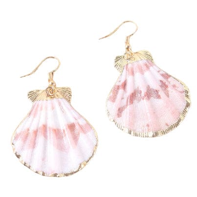 Brinco Concha Pecten Dourado