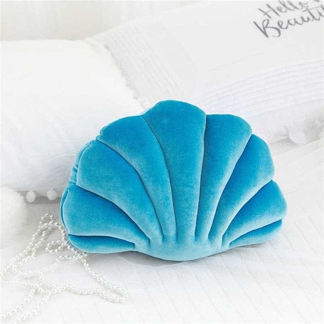 Almofada Concha Azul