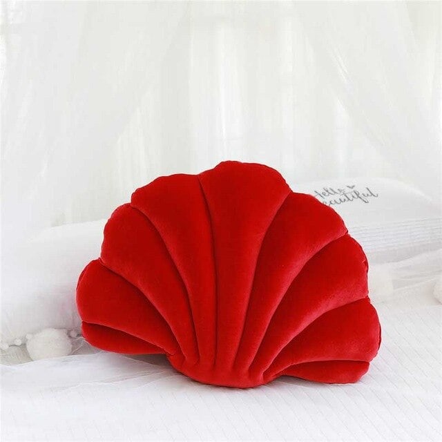 Almofada Concha Vermelho